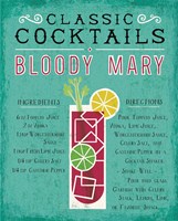Classic Cocktail Bloody Mary Framed Print