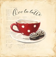 Ooo La Latte Framed Print