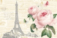 Roses in Paris I Framed Print