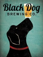 Black Dog Brewing Co v2 Framed Print