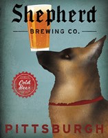 Shepherd Brewing Co Pittsburgh Framed Print