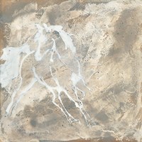 White Horse I Framed Print