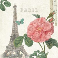 Paris Arbor IV Framed Print
