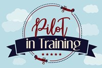 Pilot in Training Framed Print