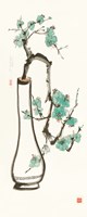 Jade Blossom Framed Print