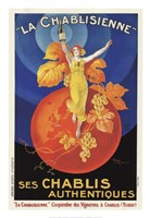 La Chablisienne Ses Chablis Authentiques, 1926 Fine Art Print