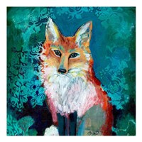 Shy Fox Fine Art Print
