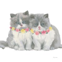 Cutie Kitties VIII Framed Print