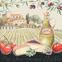 Tuscan Flavor III Framed Print