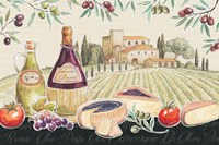 Tuscan Flavor I Framed Print