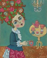 Tea For Marie; Antoinette That Is Fine Art Print