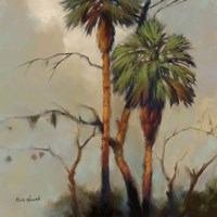 Stricktly Palms 1 Fine Art Print