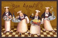 Chefs Bon Appetit V Fine Art Print