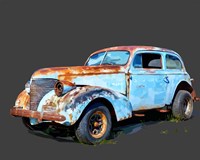 Rusty Car I Framed Print