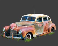 Rusty Car II Framed Print