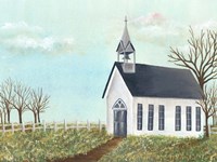 Country Church IV Framed Print