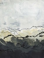 Winter Mountains I Framed Print