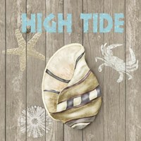 High Tide Shoreline I Framed Print