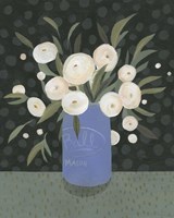 Mason Jar Bouquet I Framed Print