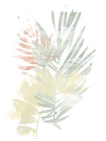 Pastel Tropics I Framed Print