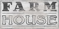 Vintage Farmhouse Sign I Framed Print