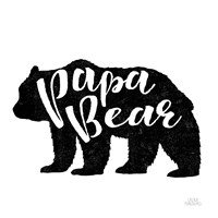 Papa Bear Framed Print
