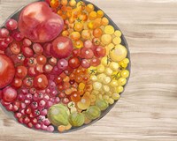 Bowls of Fruit I Framed Print