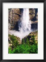 Detail Of Upper Yosemite Falls Fine Art Print