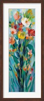 Tall Bright Flowers I Fine Art Print