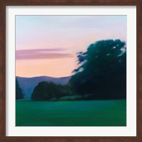 Lawn at Twilight Fine Art Print