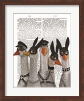 Geese Guys Book Print Fine Art Print