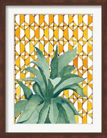 Yellow Tile Agave Fine Art Print