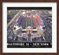 Baltimore 34, New York 7 - Super Bowl Xx Fine Art Print