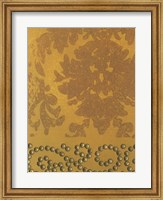 Damask with Nail Heads I Fine Art Print