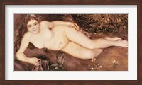 A Nymph by a Stream Fine Art Print