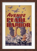 Avenge Pearl Harbor - Our Bullets Will Do It Fine Art Print