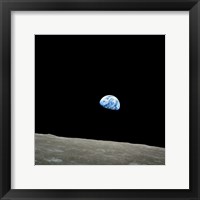 Earthrise Framed Print