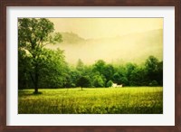 Farmhouse on Foggy Morn' Fine Art Print