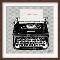 Vintage Analog Typewriter Fine Art Print