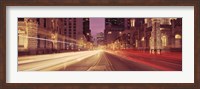 Michigan Avenue at Dusk, Chicago, Illinois Fine Art Print