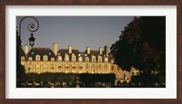 Facade of a building, Place des Vosges, Paris, France Fine Art Print