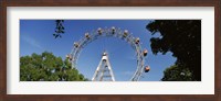 Prater Park Ferris wheel, Vienna, Austria Fine Art Print