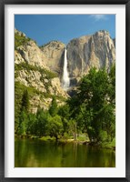 Upper Yosemite Falls, Merced River, Yosemite NP, California Fine Art Print