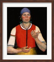 The Workwoman, 1933 Fine Art Print