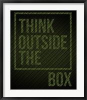 Think Outside of The Box Fine Art Print