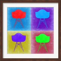 Eames Chair Pop Art 3 Fine Art Print