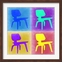 Eames Chair Pop Art 4 Fine Art Print