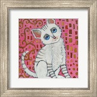 Klimt Kitty Fine Art Print