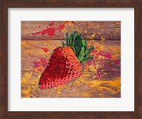 Strawberry Splash Fine Art Print