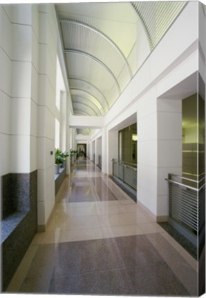 Framed Interior of the Ronald Reagan Building, Washington D.C., USA Print